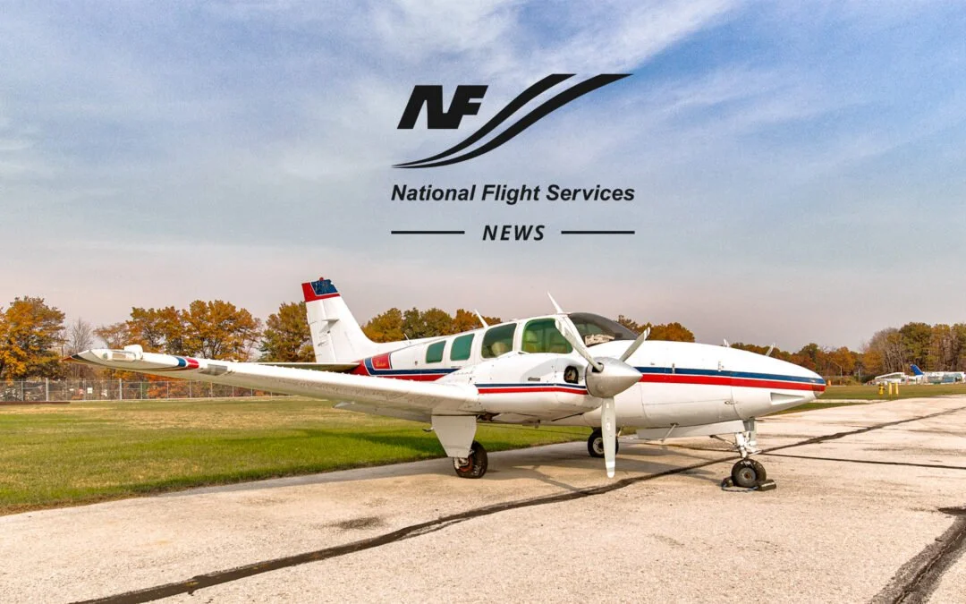 NFS proporcionó un Beech Baron 58 al Instituto Federal de Aeronáutica
